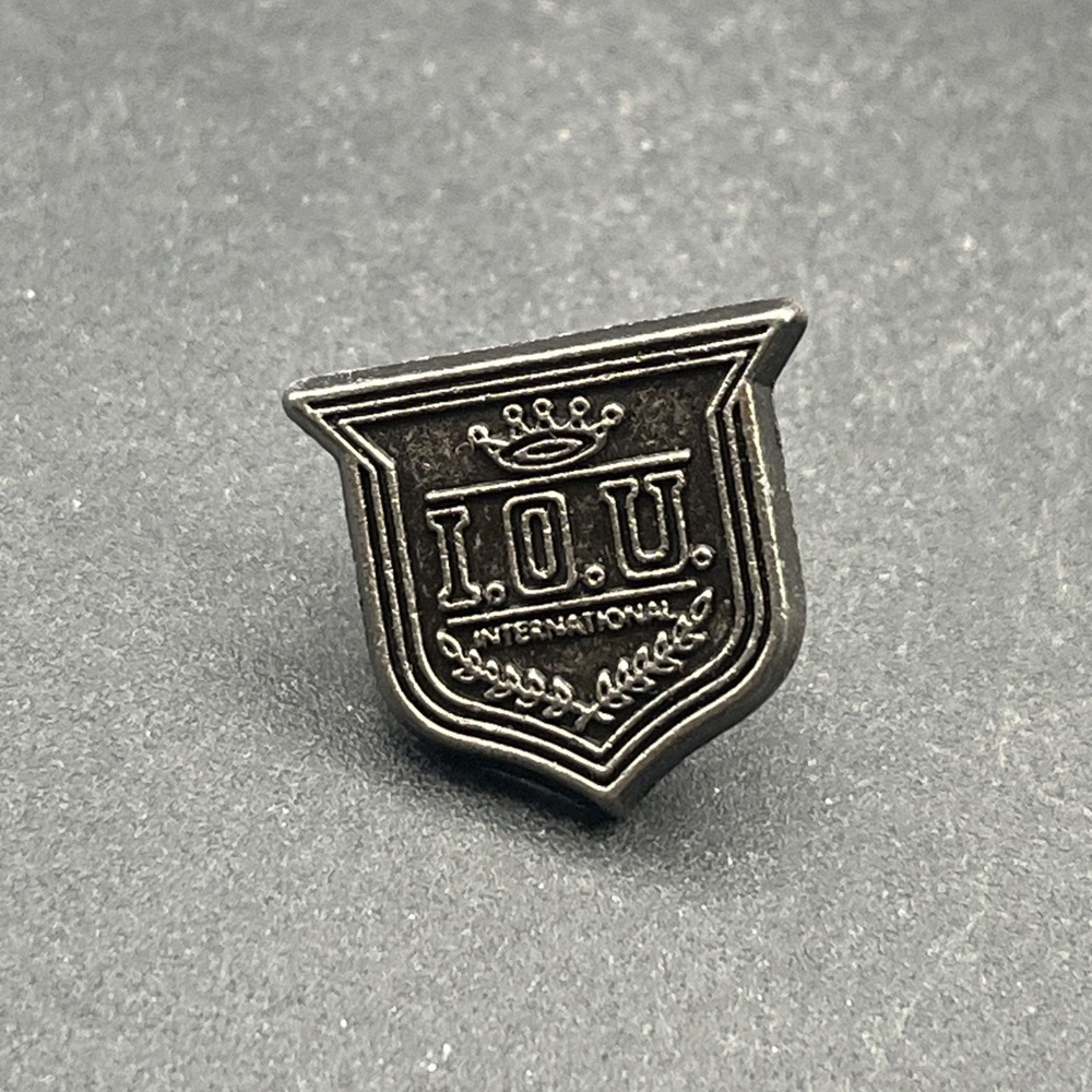 I.O.U. International Lapel Hat Pin